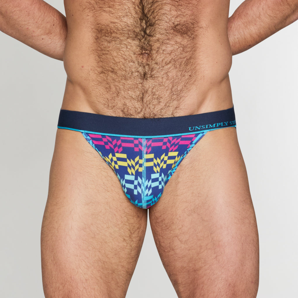 Unsimply Stitched Retro Stripe Jockstrap Unsimply Stitched Retro Stripe Jockstrap Retro-stripe-blue