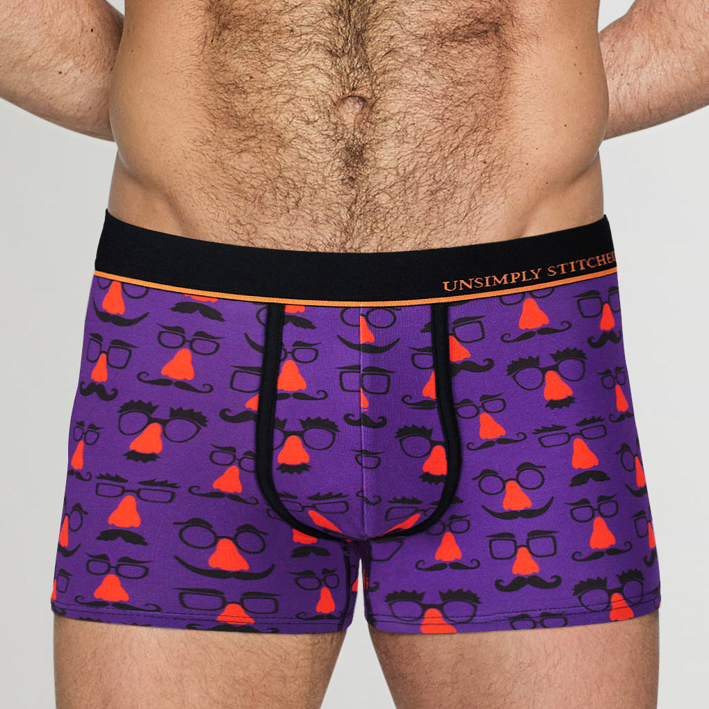 Unsimply Stitched Master of Disguse Trunk Purple-multi