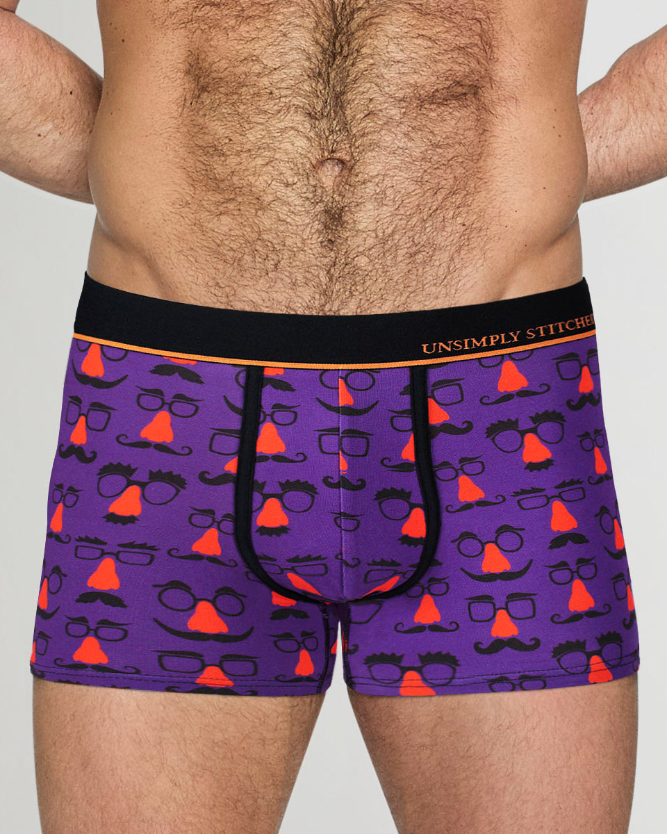 Unsimply Stitched Master of Disguse Trunk Purple-multi