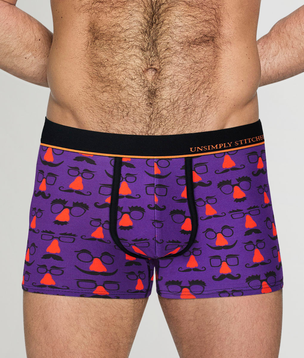 Unsimply Stitched Master of Disguse Trunk Purple-multi