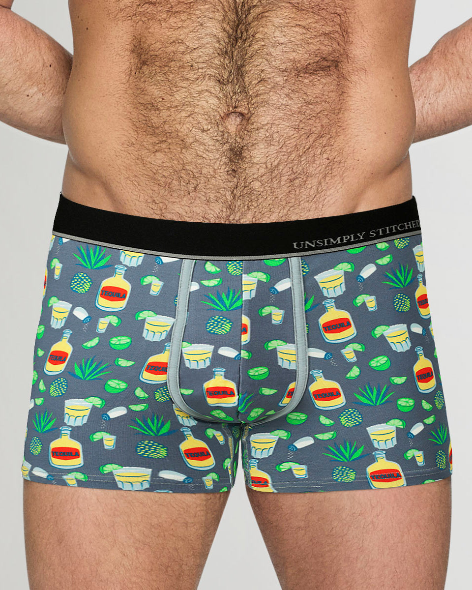 Unsimply Stitched Taquila Trunk Grey-lime