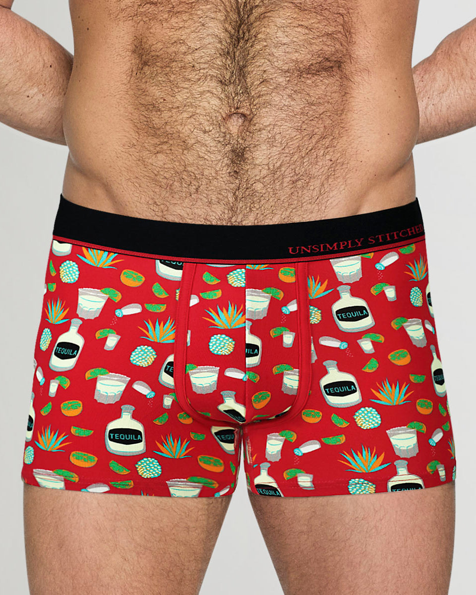 Unsimply Stitched Taquila Trunk Red-multi