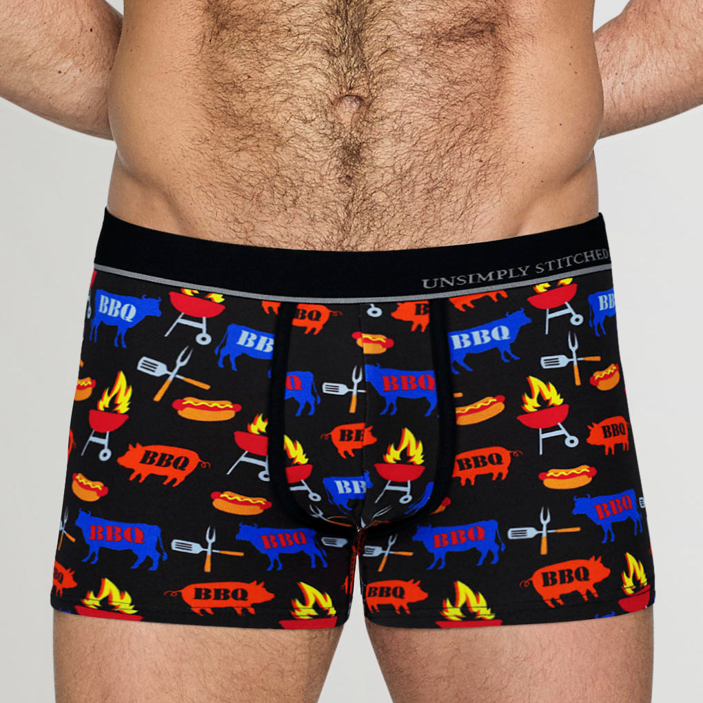 Unsimply Stitched BBQ Trunk Black-multi