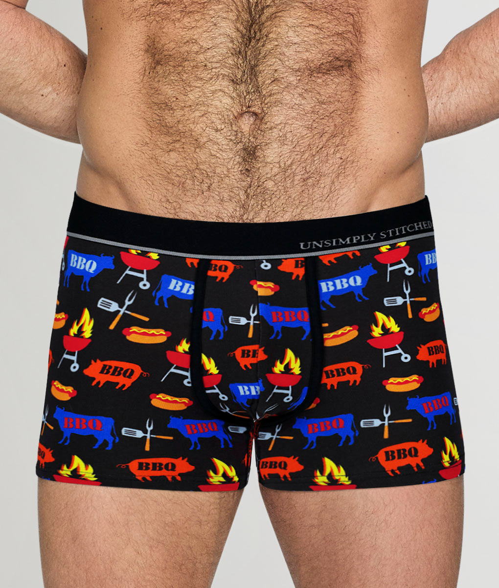 Unsimply Stitched BBQ Trunk Black-multi