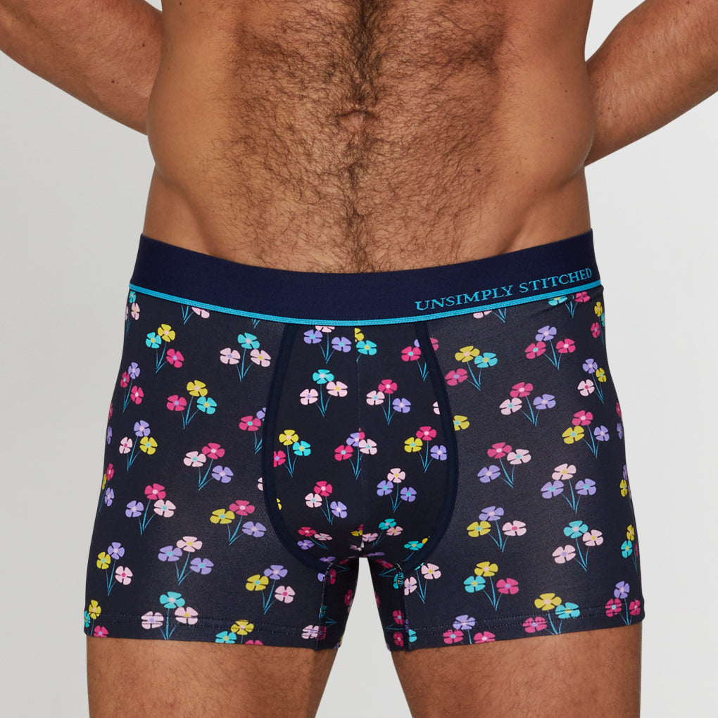 Unsimply Stitched Floral Trunk Unsimply Stitched Floral Trunk Navy