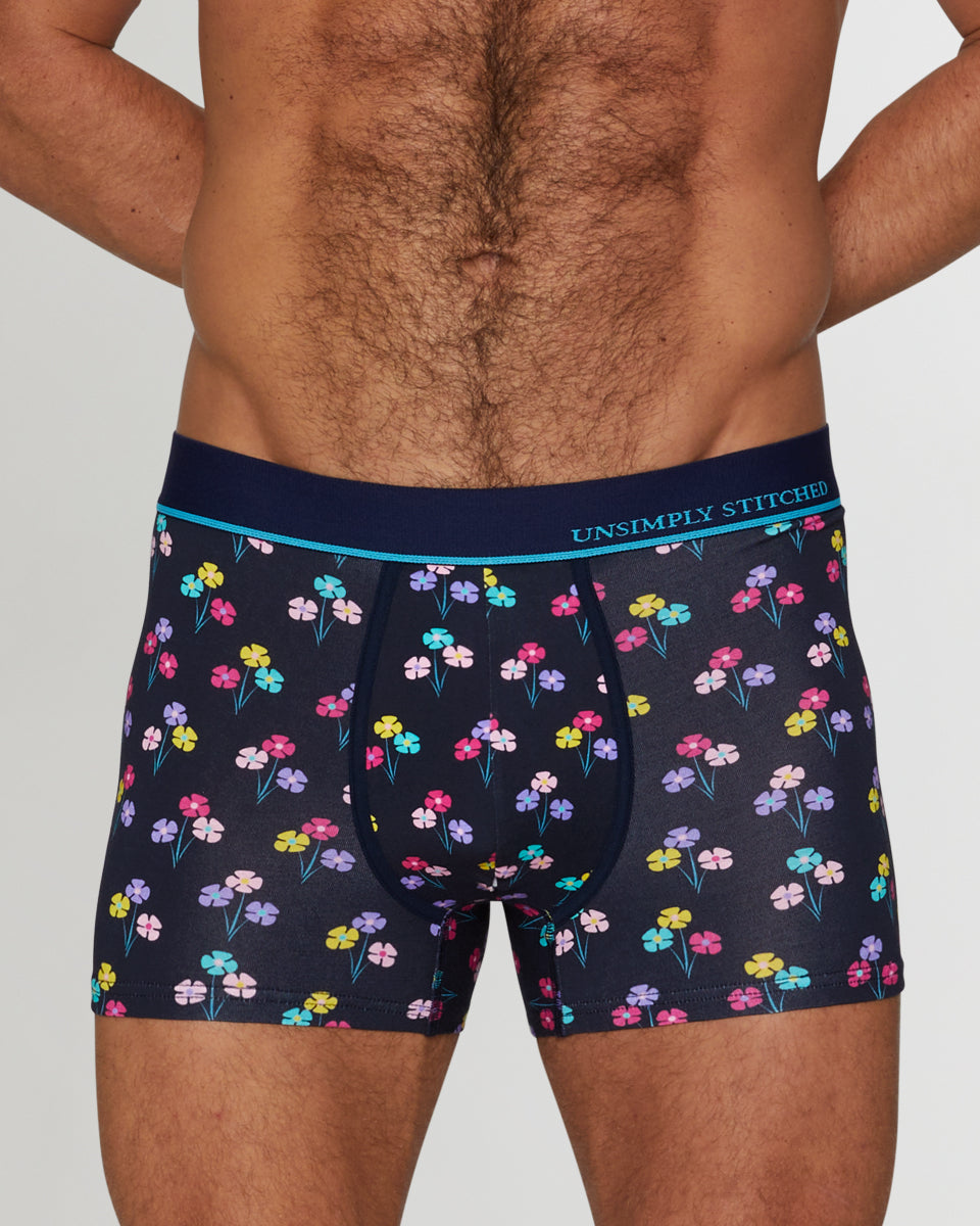 Unsimply Stitched Floral Trunk Unsimply Stitched Floral Trunk Navy