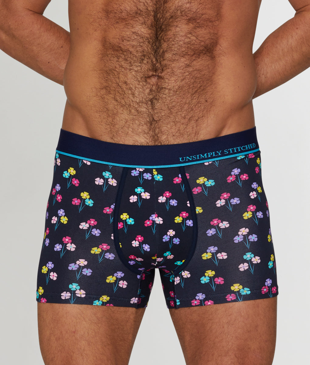 Unsimply Stitched Floral Trunk Unsimply Stitched Floral Trunk Navy