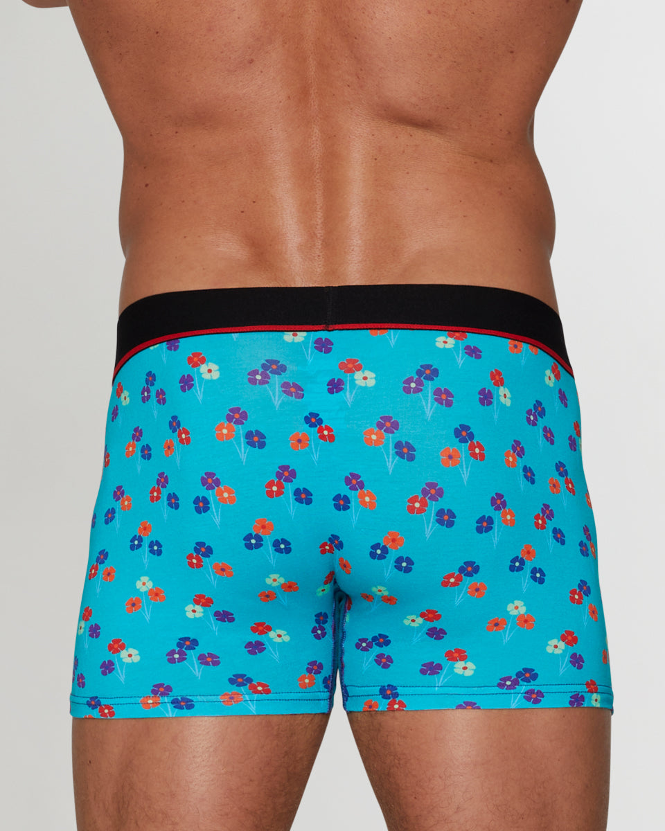 Unsimply Stitched Floral Trunk Unsimply Stitched Floral Trunk Aqua
