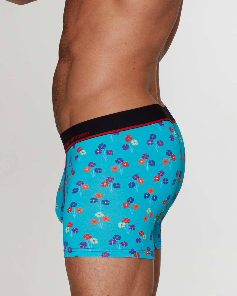 Unsimply Stitched Floral Trunk Unsimply Stitched Floral Trunk Aqua