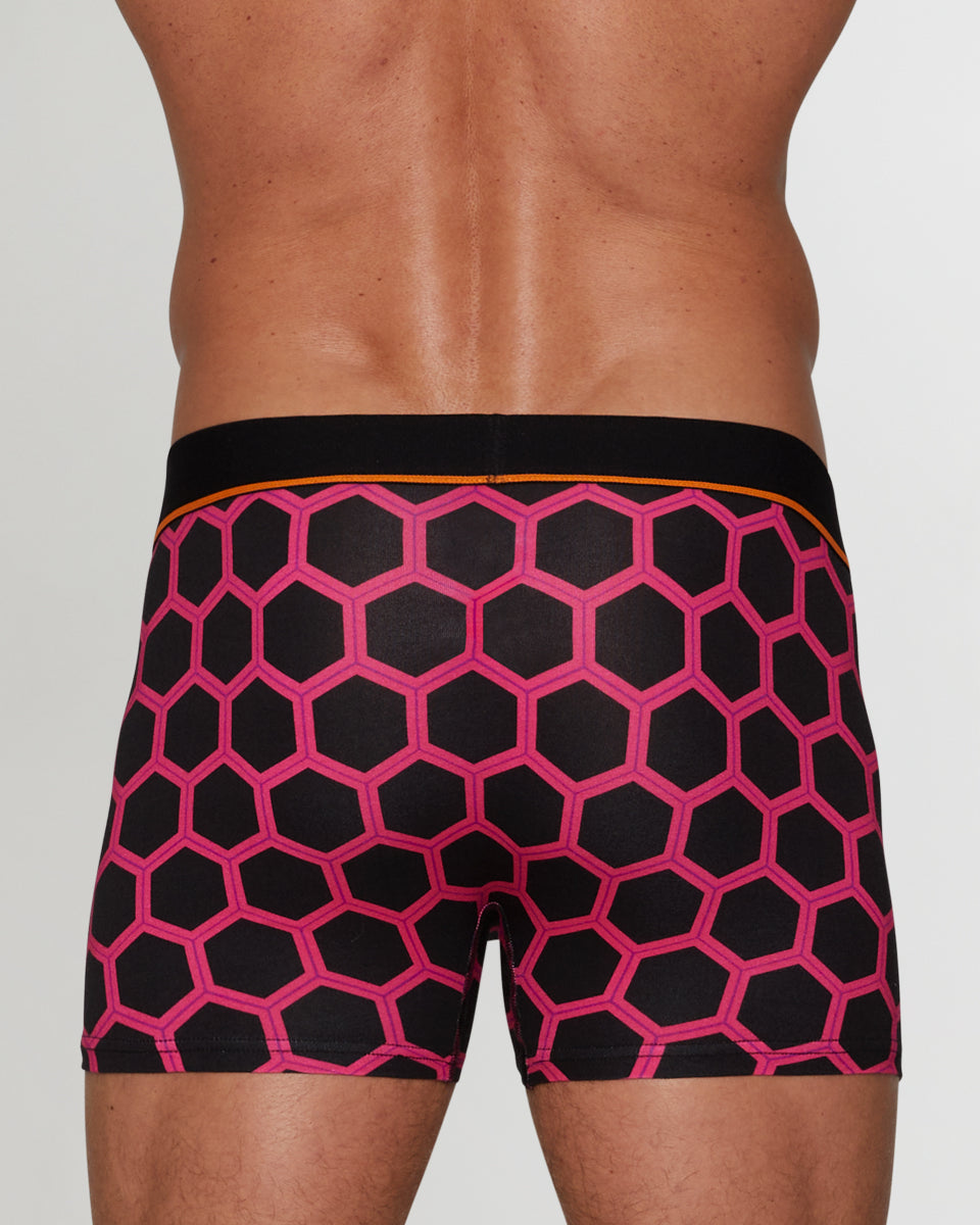 Unsimply Stitched Hive Trunk Unsimply Stitched Hive Trunk Black-pink