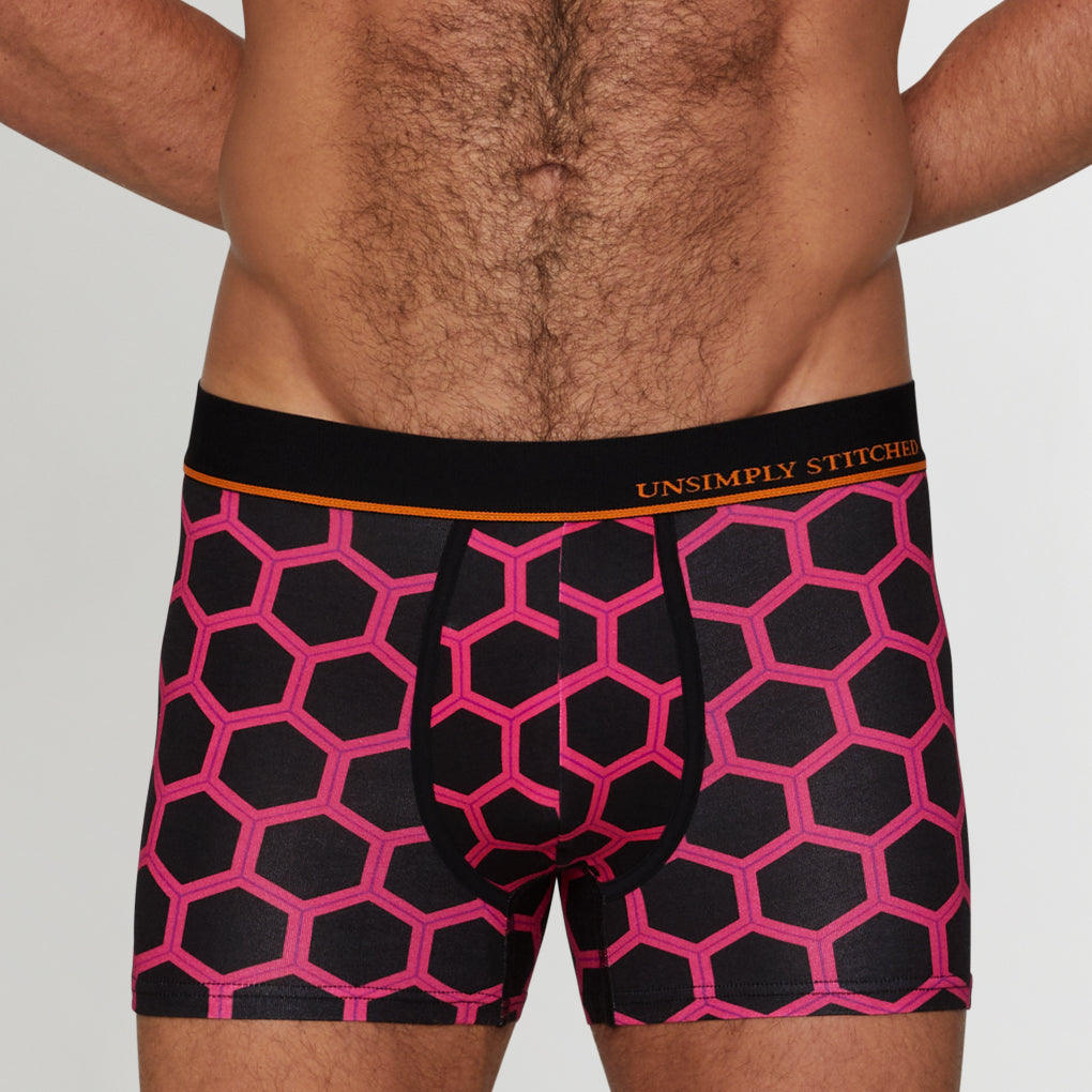 Unsimply Stitched Hive Trunk Unsimply Stitched Hive Trunk Black-pink