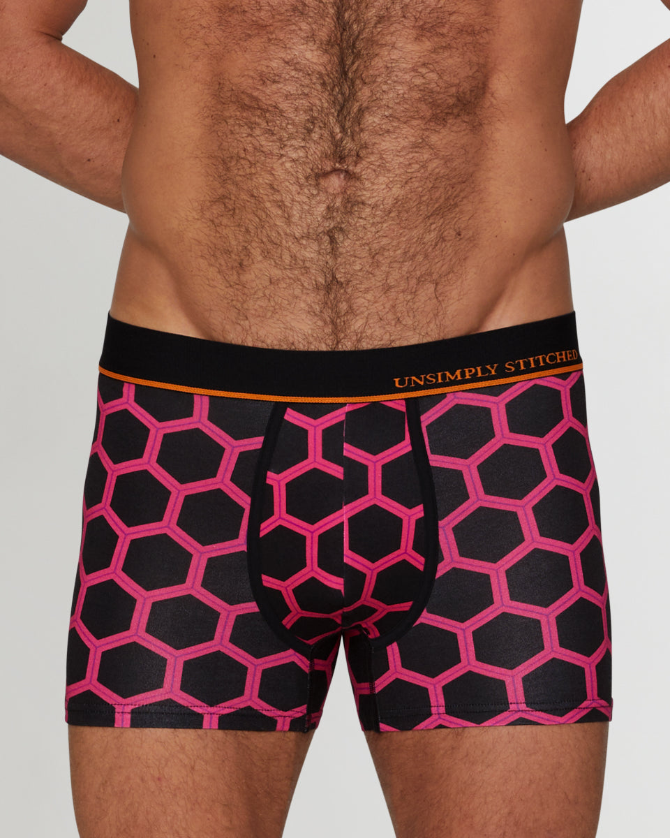 Unsimply Stitched Hive Trunk Unsimply Stitched Hive Trunk Black-pink
