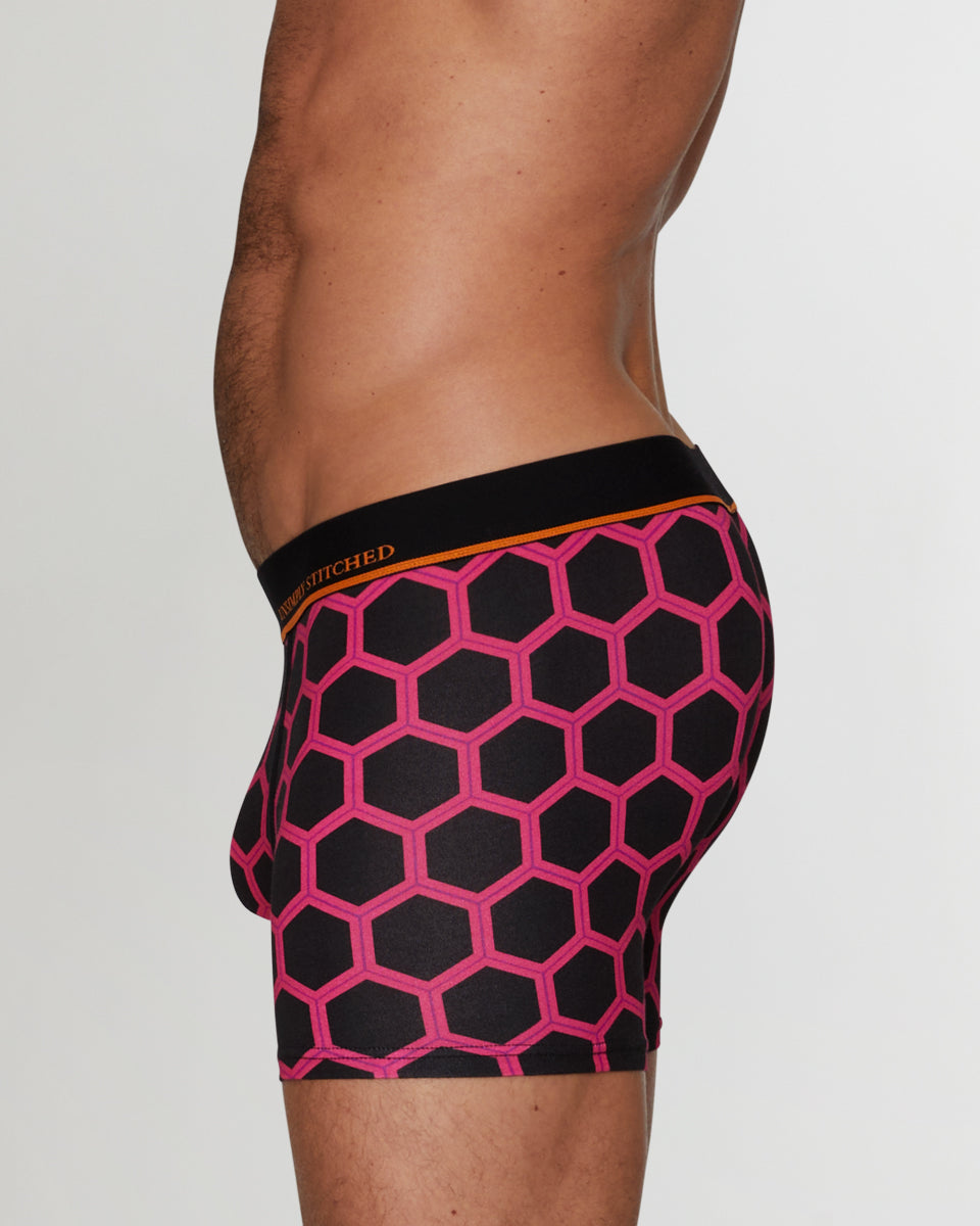 Unsimply Stitched Hive Trunk Unsimply Stitched Hive Trunk Black-pink