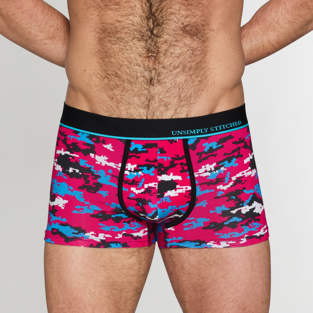 Unsimply Stitched Digital Camo Trunk Unsimply Stitched Digital Camo Trunk Pink-camo