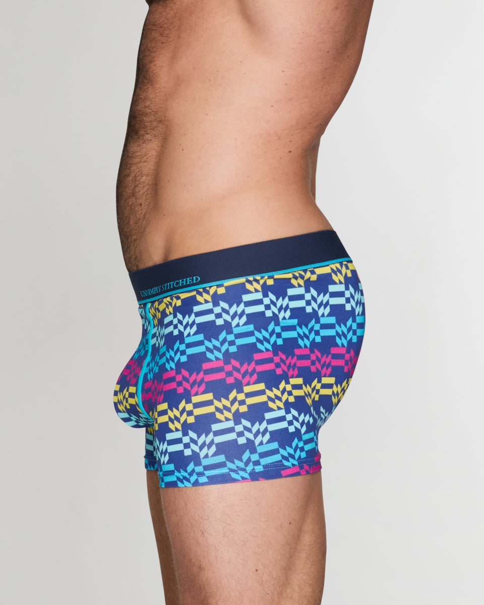 Unsimply Stitched Retro Stripe Trunk Unsimply Stitched Retro Stripe Trunk Retro-stripe-blue