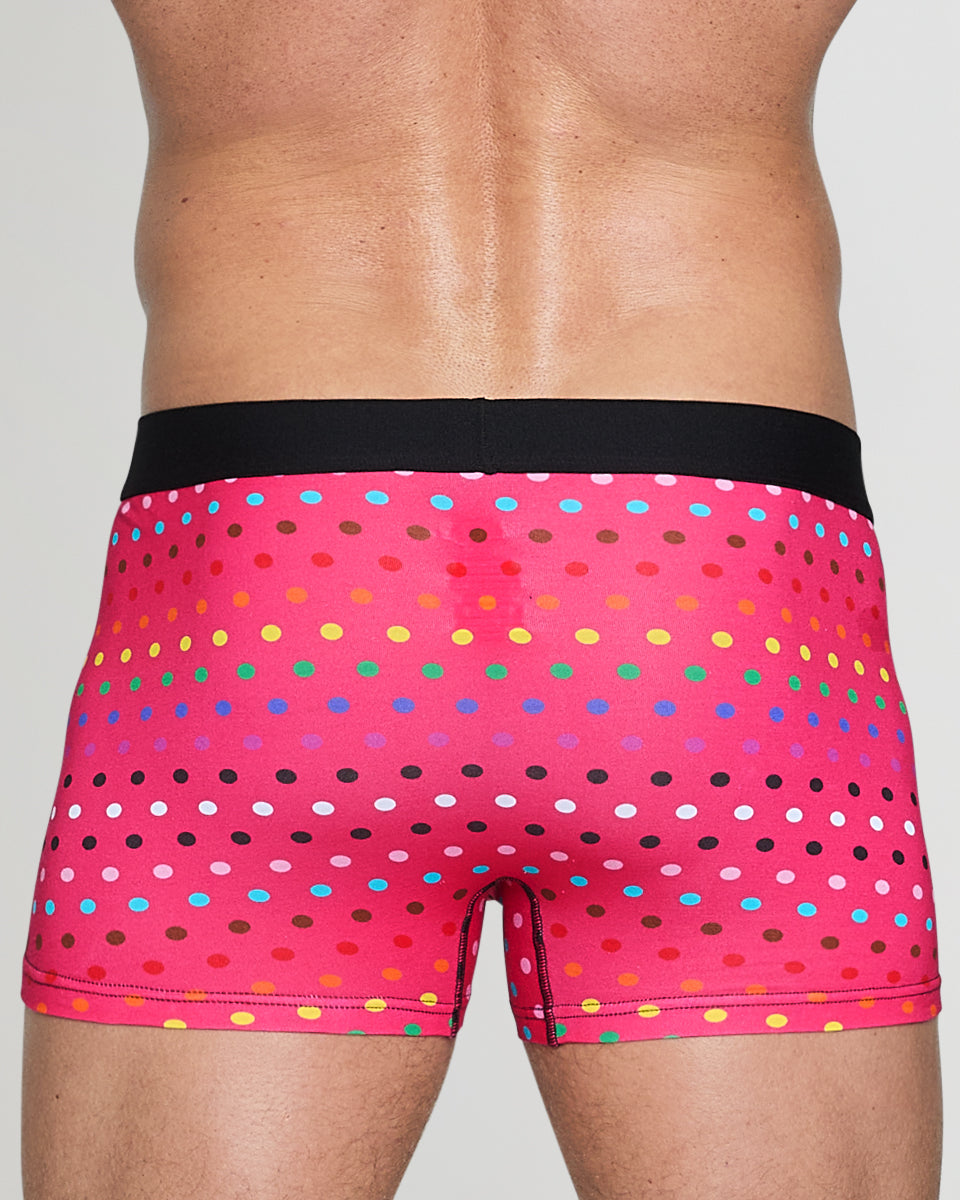 Unsimply Stitched Pride Polka Dot Trunk Pink