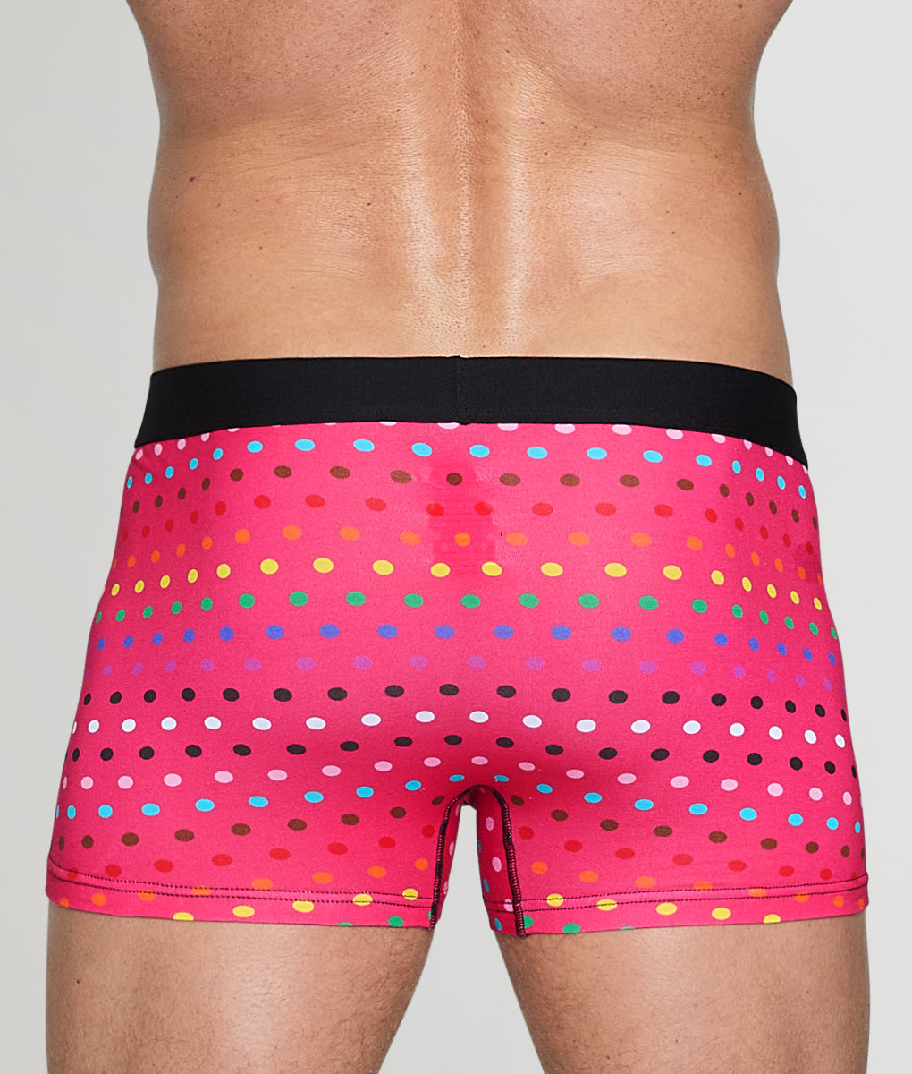 Unsimply Stitched Pride Polka Dot Trunk Pink