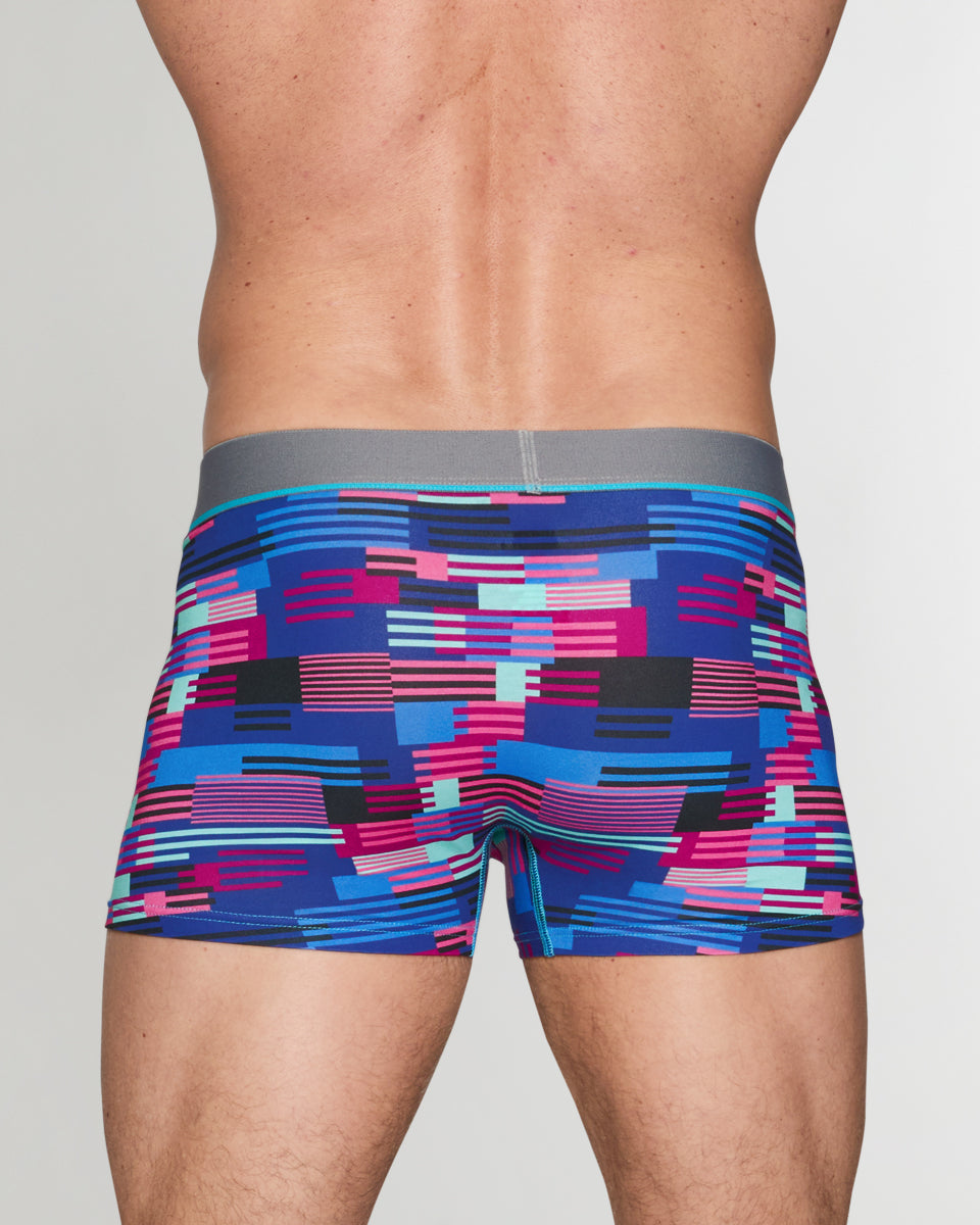 Unsimply Stitched Hatch Stripe Trunk Unsimply Stitched Hatch Stripe Trunk Blue