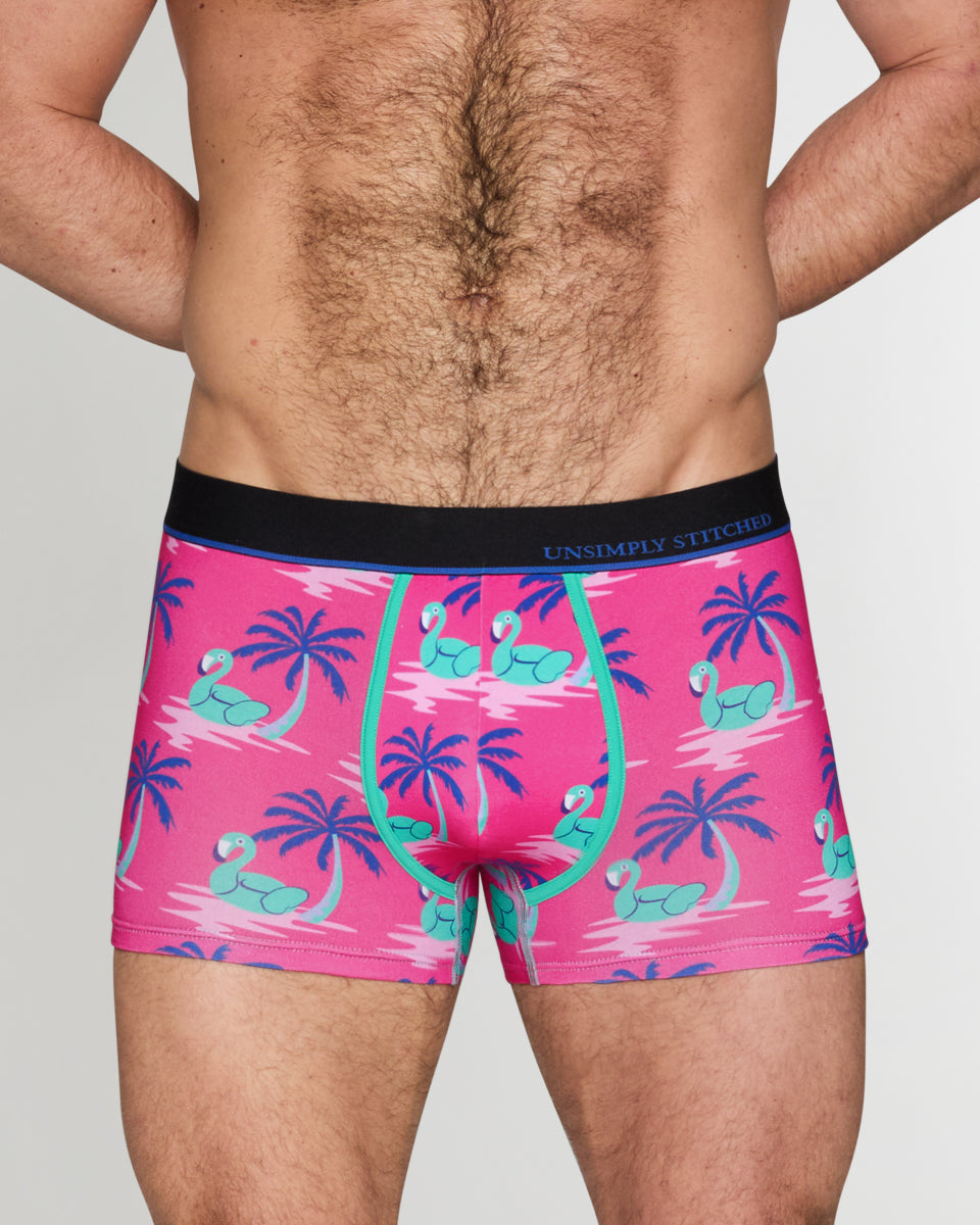 Unsimply Stitched Flamingo Palm Tree Trunk Unsimply Stitched Flamingo Palm Tree Trunk Pink