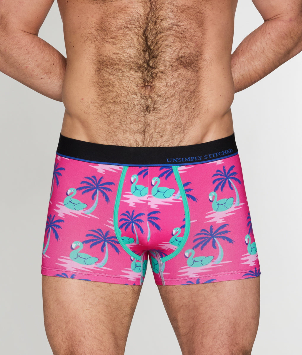 Unsimply Stitched Flamingo Palm Tree Trunk Unsimply Stitched Flamingo Palm Tree Trunk Pink
