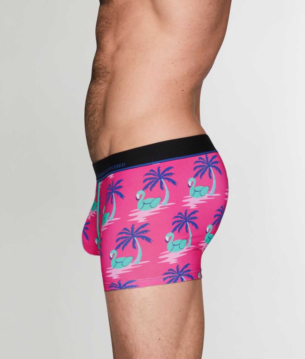 Unsimply Stitched Flamingo Palm Tree Trunk Unsimply Stitched Flamingo Palm Tree Trunk Pink