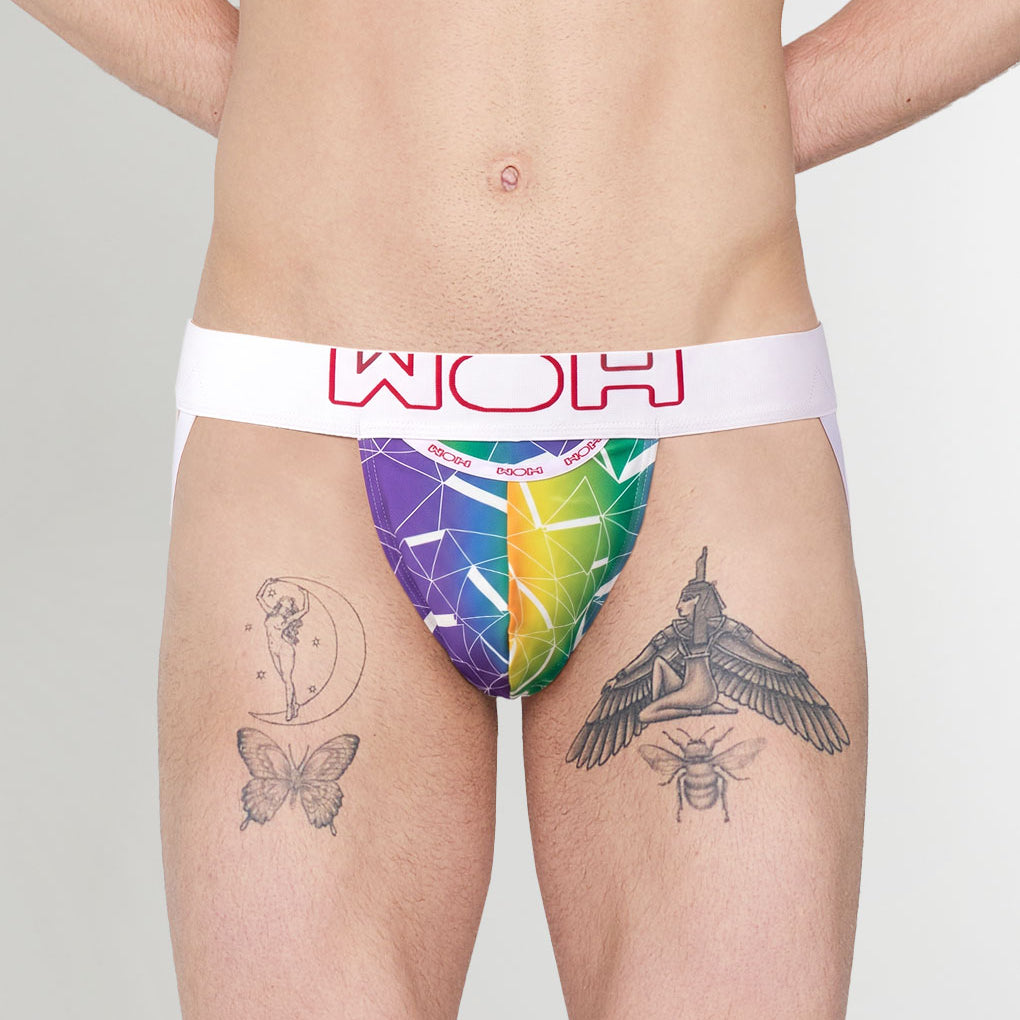 WOH Sexy Fun Jockstrap Multico Print