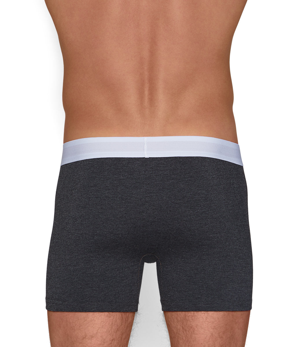 Wood Boxer Brief Wood Boxer Brief Charcoal-grey