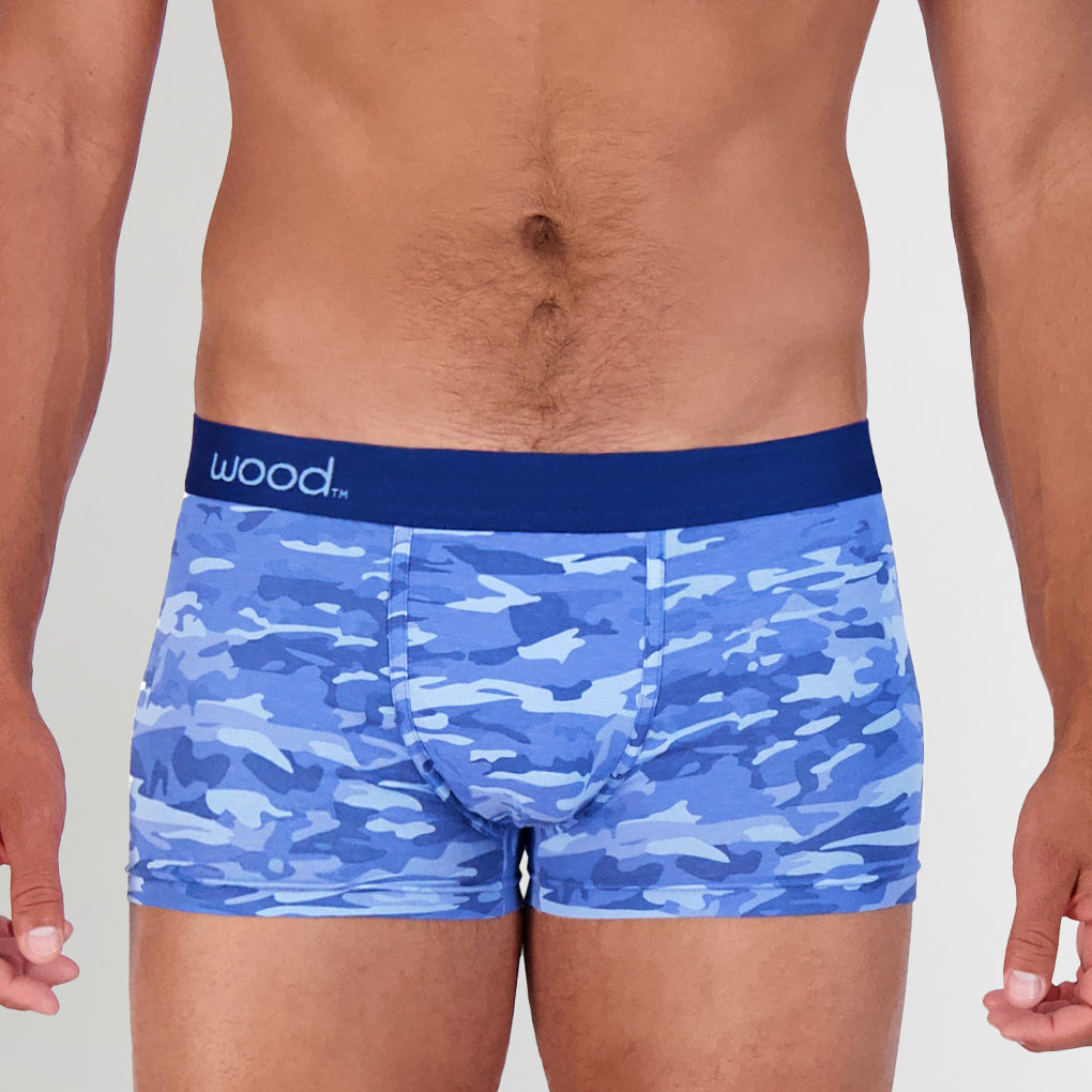 Wood Trunk Blue-camo