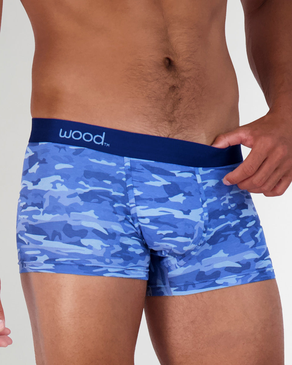 Wood Trunk Blue-camo