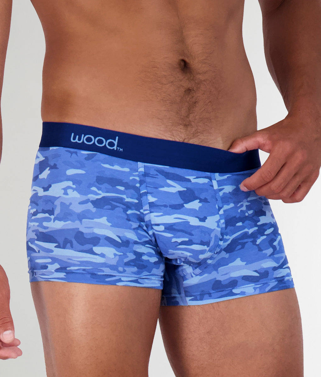 Wood Trunk Blue-camo