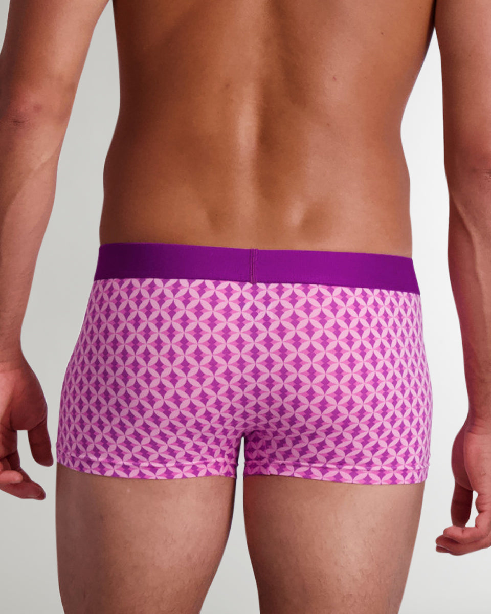 Wood Trunk Purple-interlock