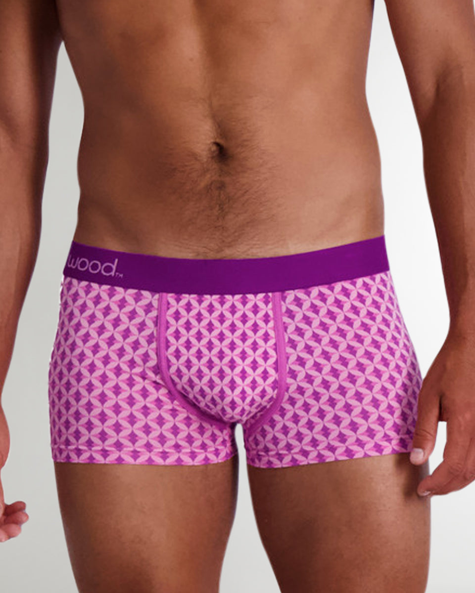 Wood Trunk Purple-interlock