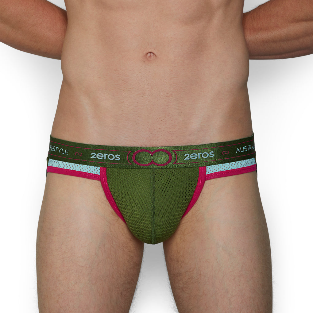 2Eros Aeolus Jockstrap 2Eros Aeolus Jockstrap Green-gale