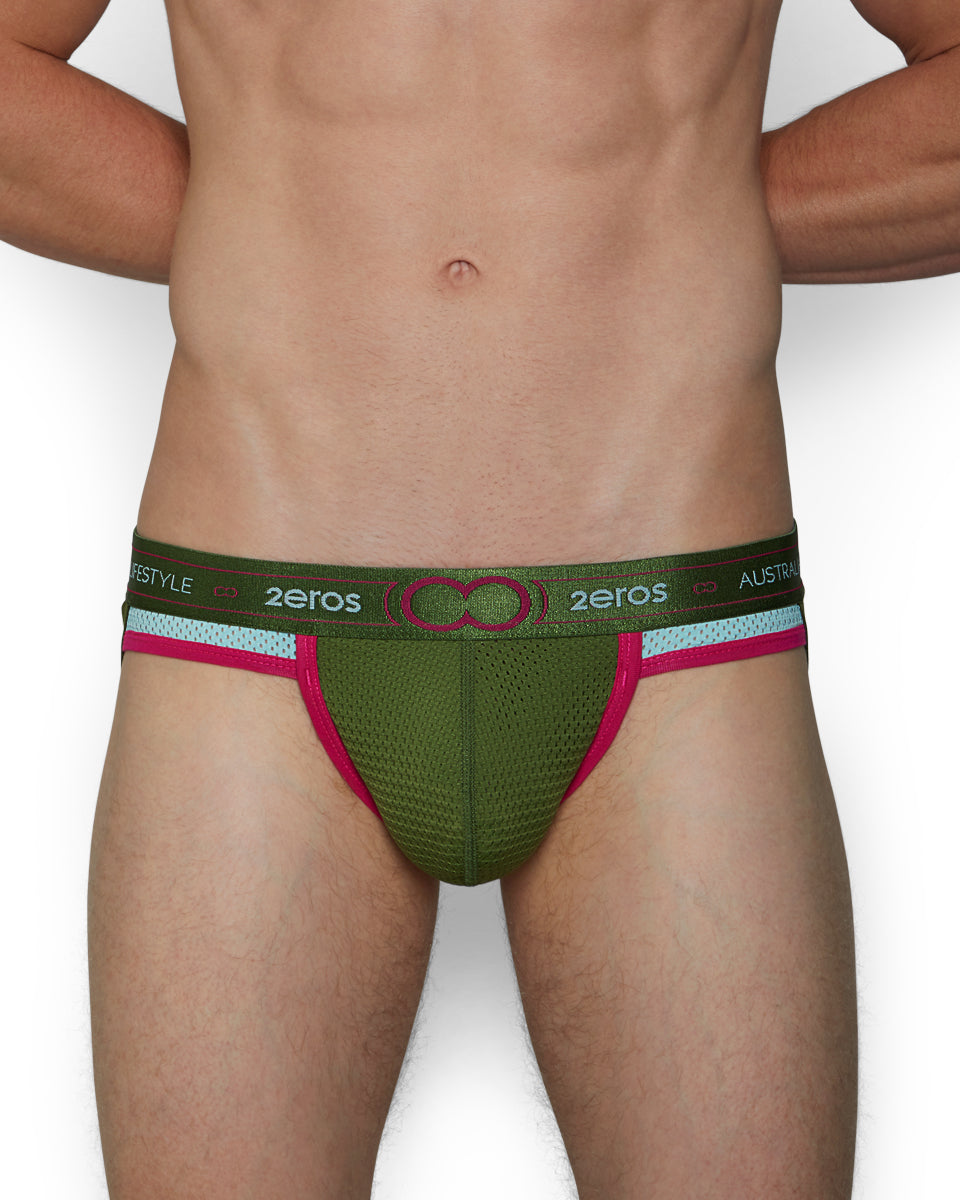 2Eros Aeolus Jockstrap 2Eros Aeolus Jockstrap Green-gale