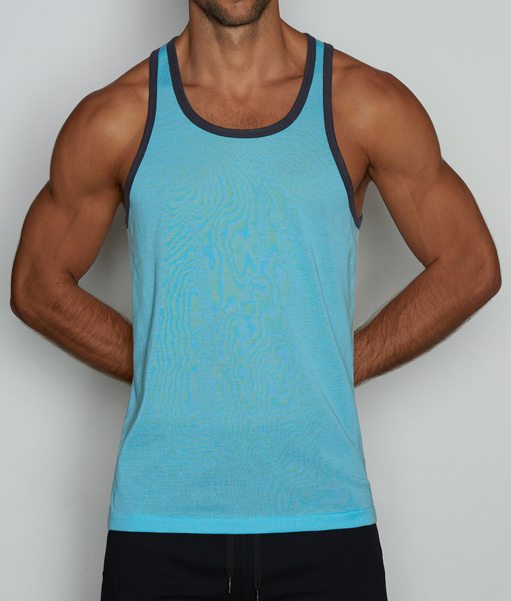 C-IN2 Super Bright Tank C-IN2 Super Bright Tank Blue-stripe