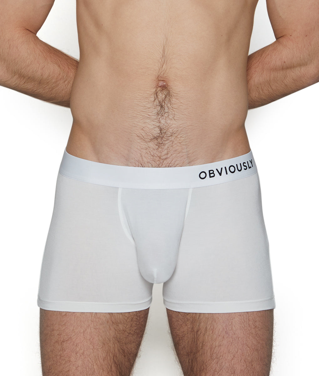 Obviously PrimeMan White Boxer Brief Obviously PrimeMan White Boxer Brief White