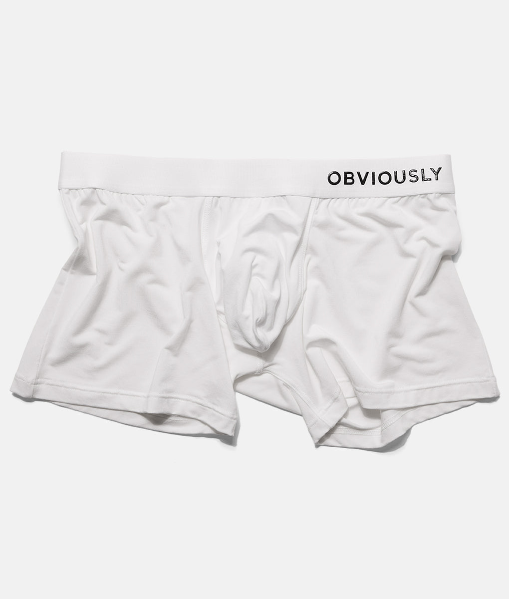 Obviously PrimeMan White Boxer Brief Obviously PrimeMan White Boxer Brief White