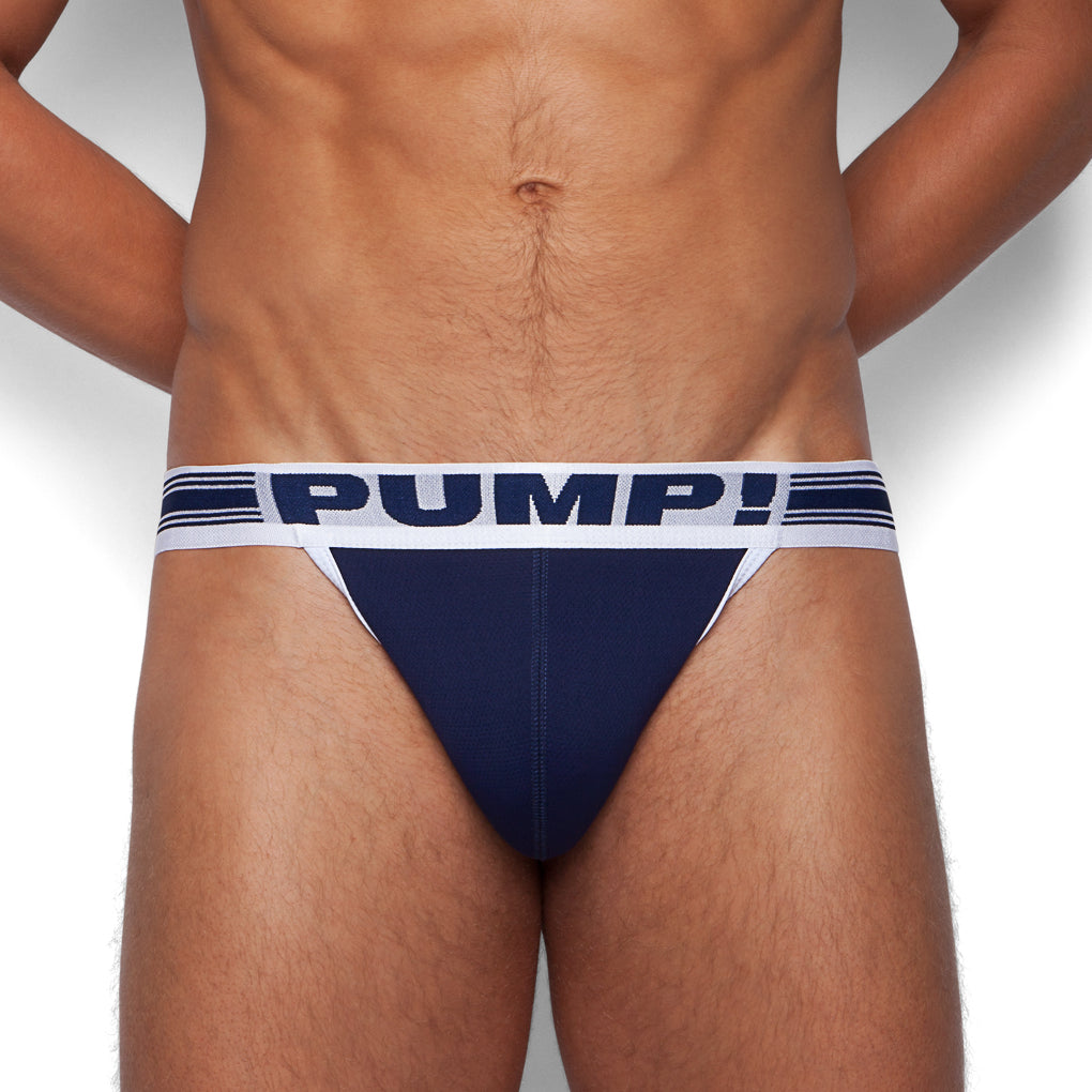 PUMP! Navy Free-Fit Jock PUMP! Navy Free-Fit Jock Navy