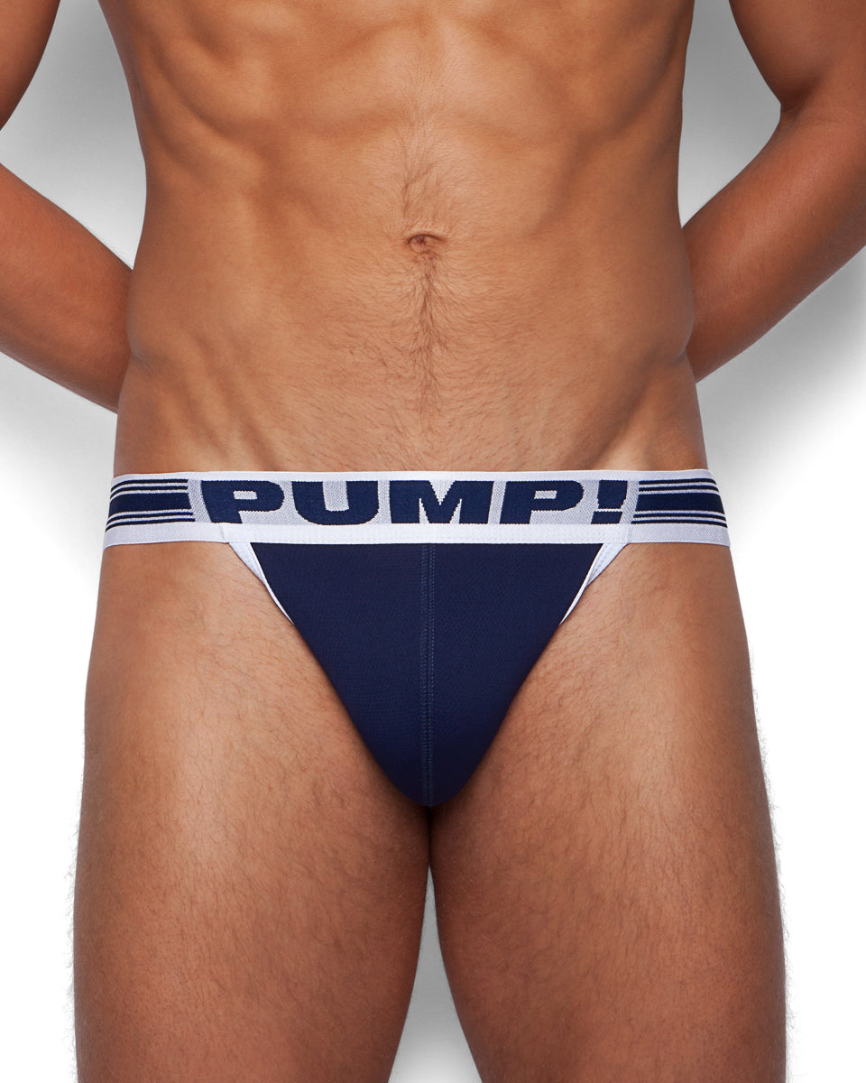 PUMP! Navy Free-Fit Jock PUMP! Navy Free-Fit Jock Navy