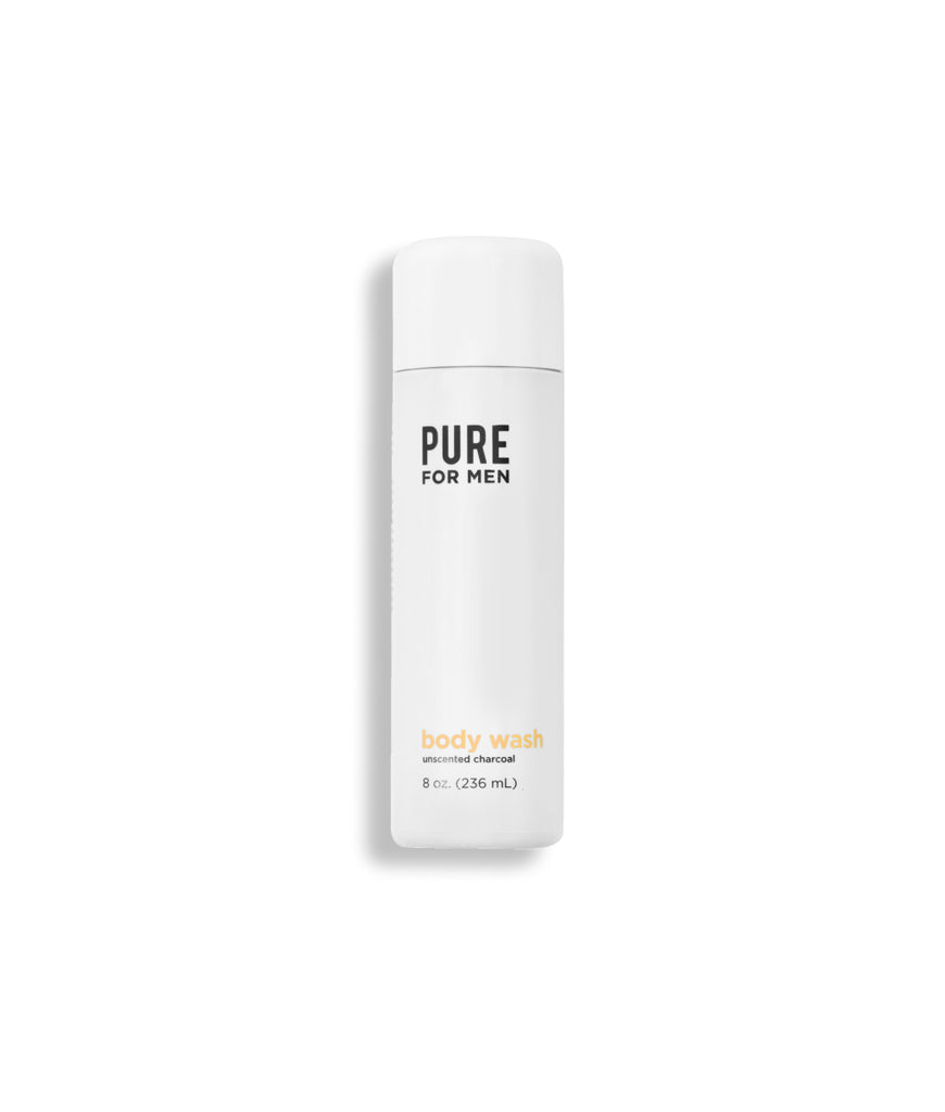 Pure For Men Charcoal Body Wash 8oz