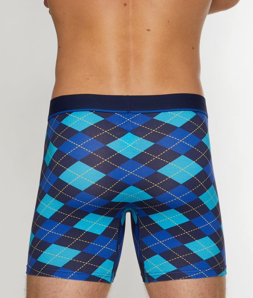 Unsimply Stitched Argyle Boxer Brief Unsimply Stitched Argyle Boxer Brief Blue