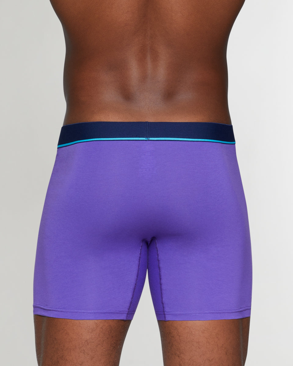 Unsimply Stitched Solid Boxer Brief Unsimply Stitched Solid Boxer Brief Purple