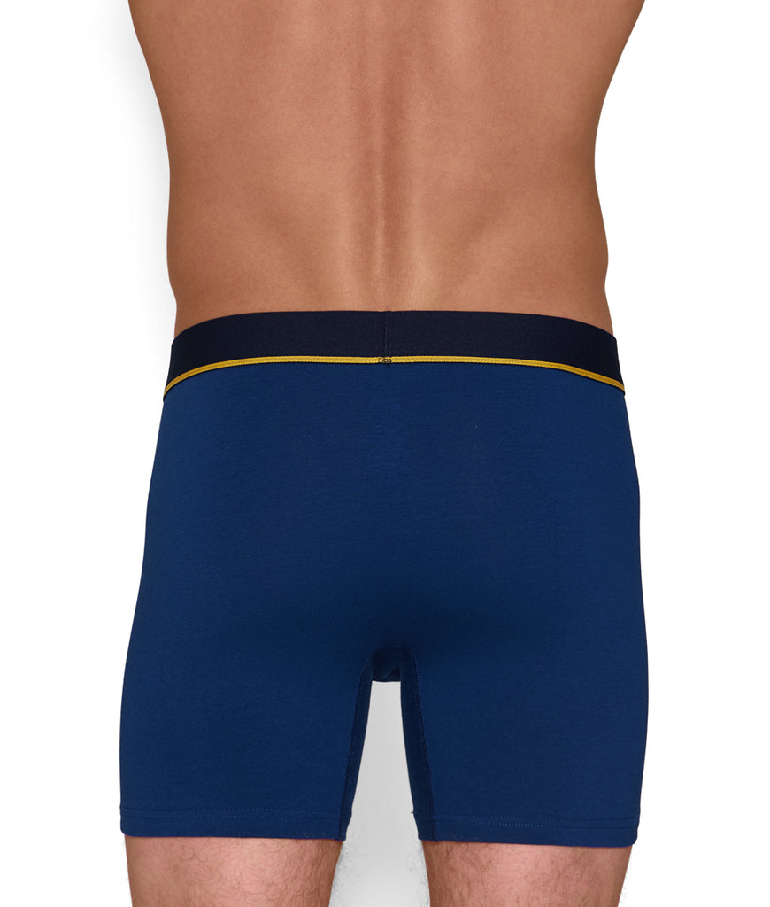 Unsimply Stitched Solid Boxer Brief Unsimply Stitched Solid Boxer Brief Blue