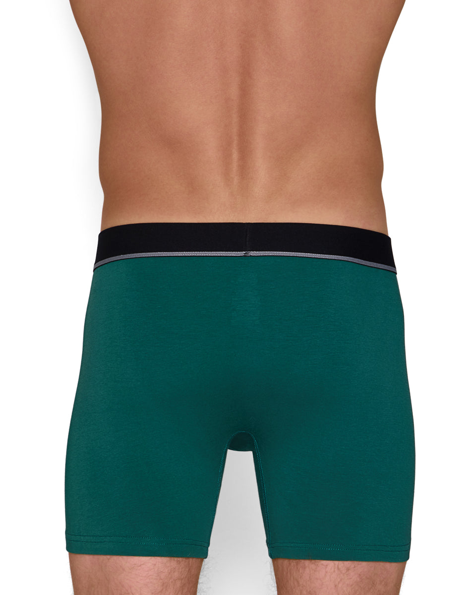 Unsimply Stitched Solid Boxer Brief Unsimply Stitched Solid Boxer Brief Green