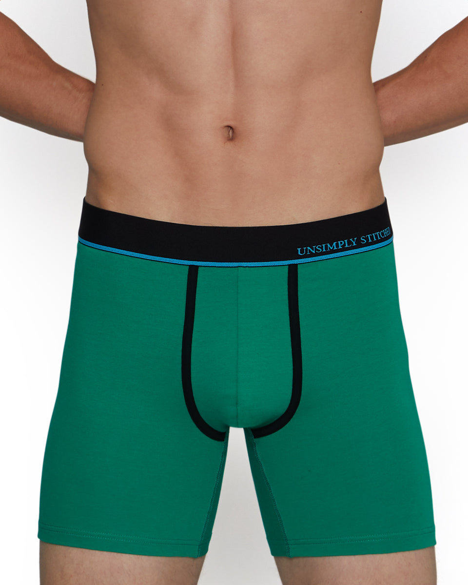 Unsimply Stitched Solid Boxer Brief Unsimply Stitched Solid Boxer Brief Sage
