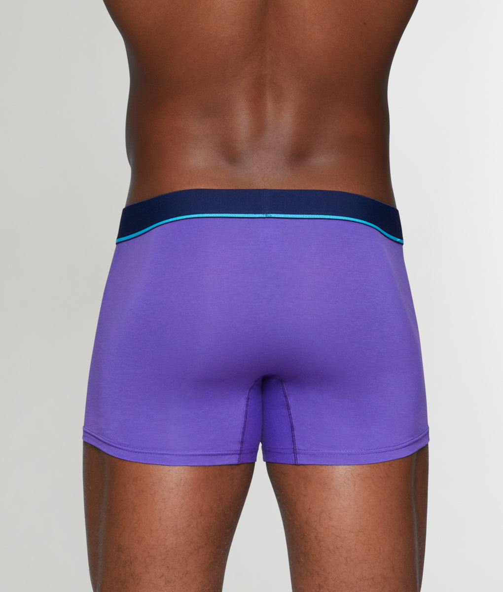 Unsimply Stitched Solid Trunk Unsimply Stitched Solid Trunk Purple