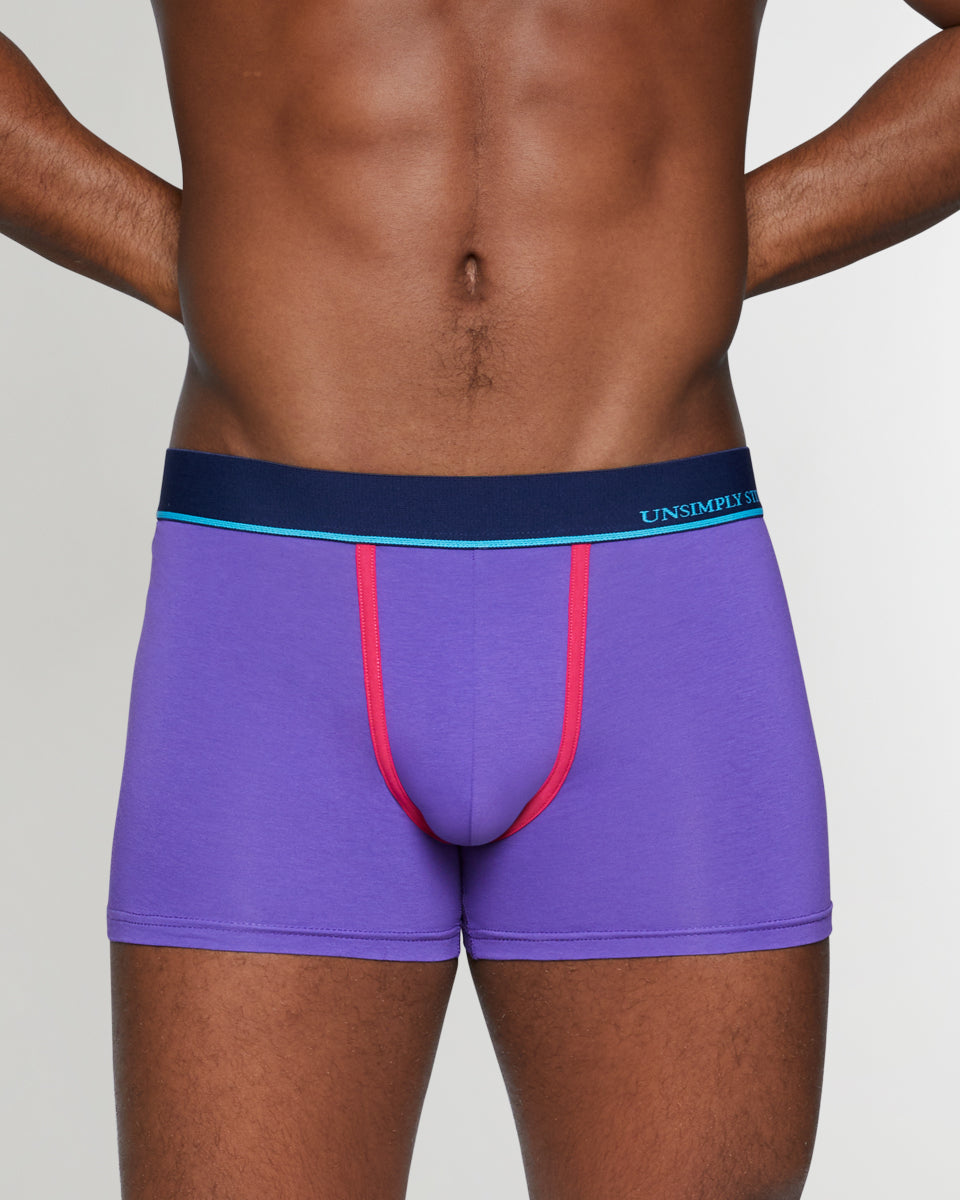 Unsimply Stitched Solid Trunk Unsimply Stitched Solid Trunk Purple