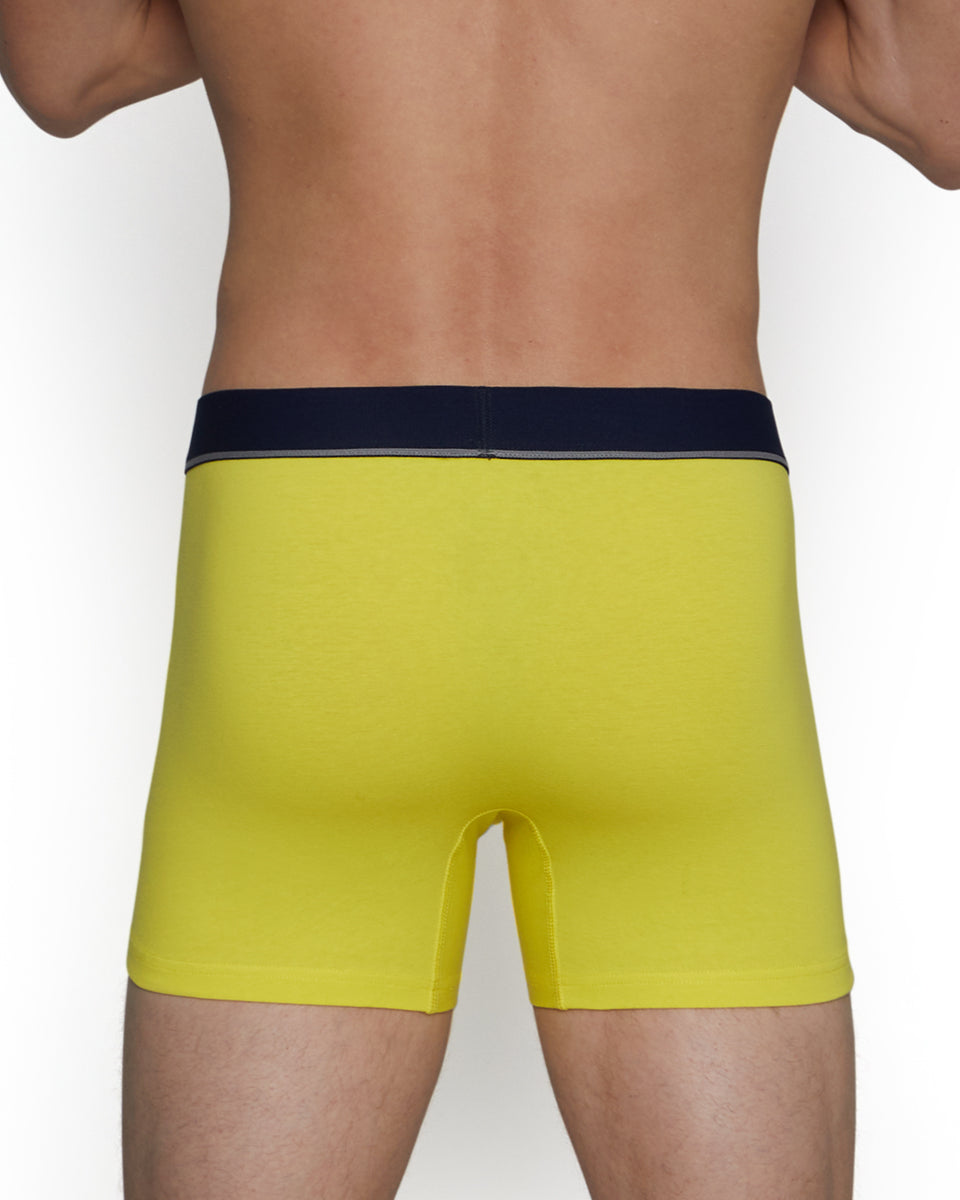 Unsimply Stitched Solid Trunk Unsimply Stitched Solid Trunk Yellow