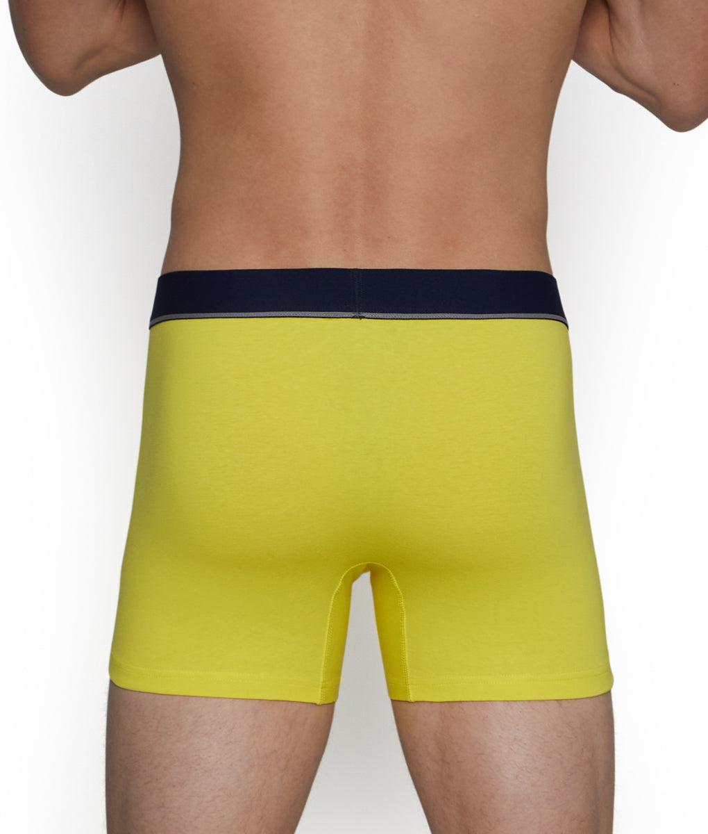 Unsimply Stitched Solid Trunk Unsimply Stitched Solid Trunk Yellow
