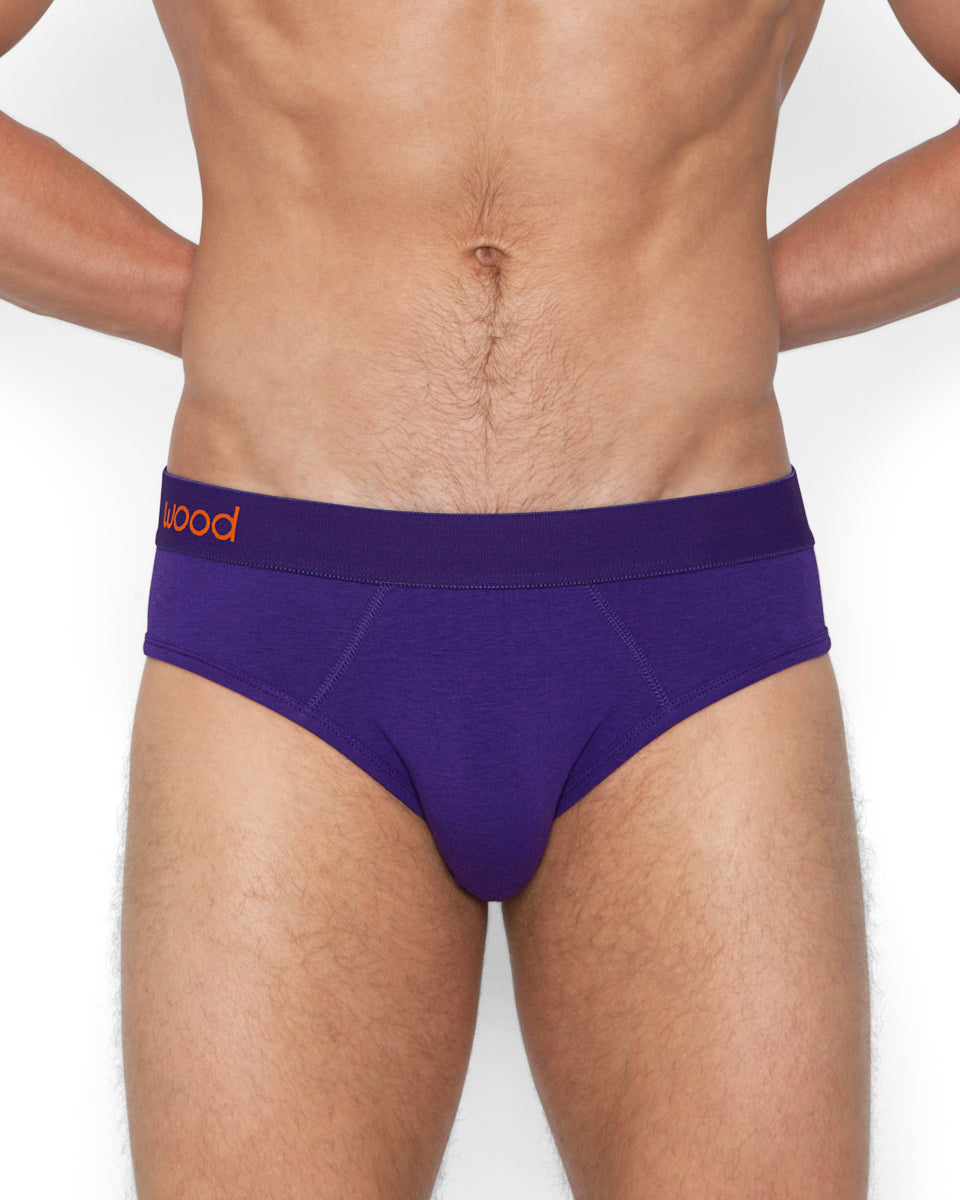 Wood Hip Brief Wood Hip Brief Royal-purple